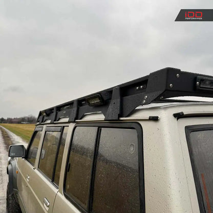 Aluminium dakdrager voor Nissan Patrol Y60 SWB, foto 4