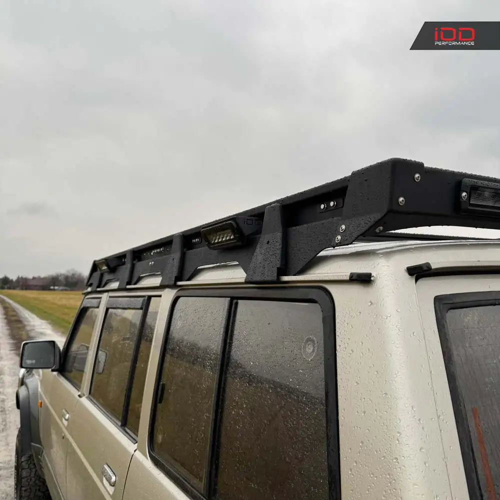 Aluminium dakdrager voor Nissan Patrol Y60 LWB, foto 5