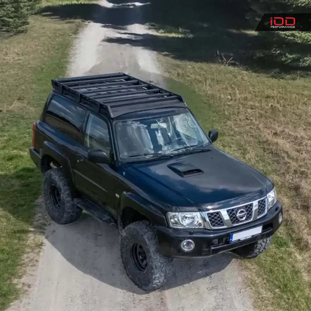 Aluminium dakdrager voor Nissan Patrol Y61 SWB, foto 2