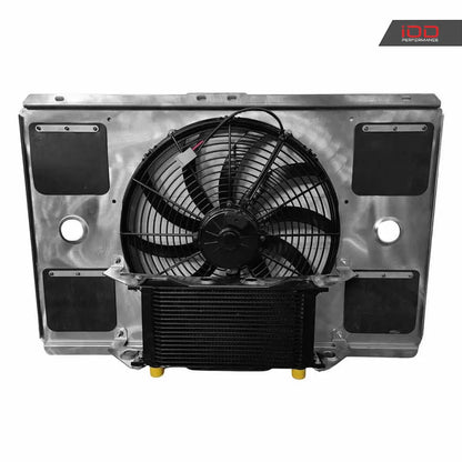 Aluminium radiateur luchtgeleider voor Nissan Patrol Y60