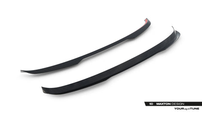 Maxton Design Spoiler Cap V.1, BMW 5 Standard / M-Pack / M550 Sedan G30 / G30 Facelift
