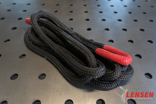 Kinetisch sleeptouw 25 mm x 9 m