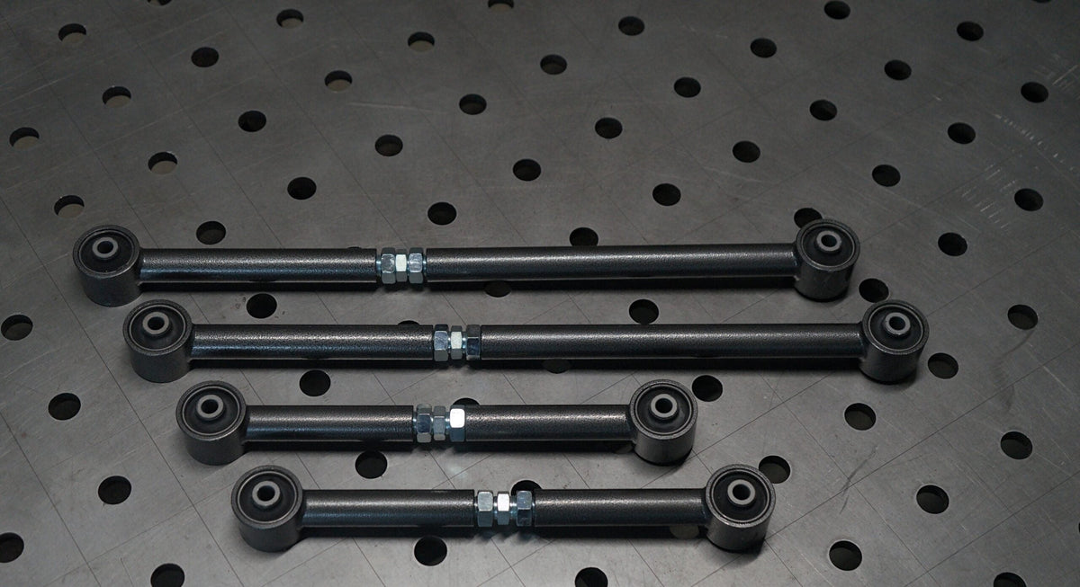 Verstelbare draagarmen boven en onder achterzijde voor Nissan Patrol Y60 en Y61, zwart, foto 2