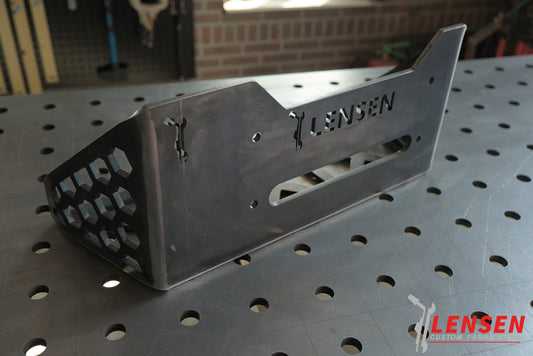 Lierplaat voor Warn 8274 met 114 mm langere trommel