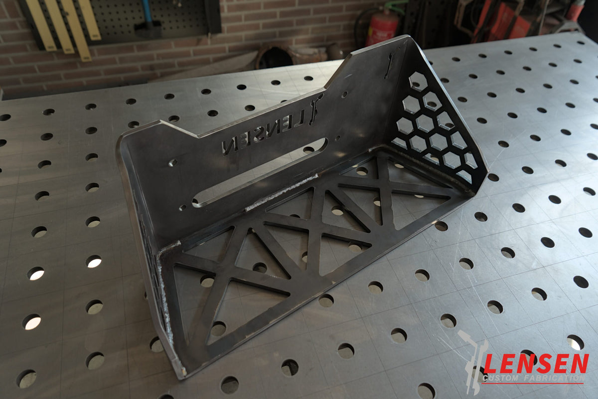 Lierplaat voor Warn 8274 met 114 mm langere trommel, foto 2