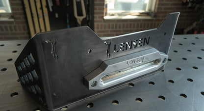 Lierplaat voor Warn 8274 met 114 mm langere trommel, foto 3