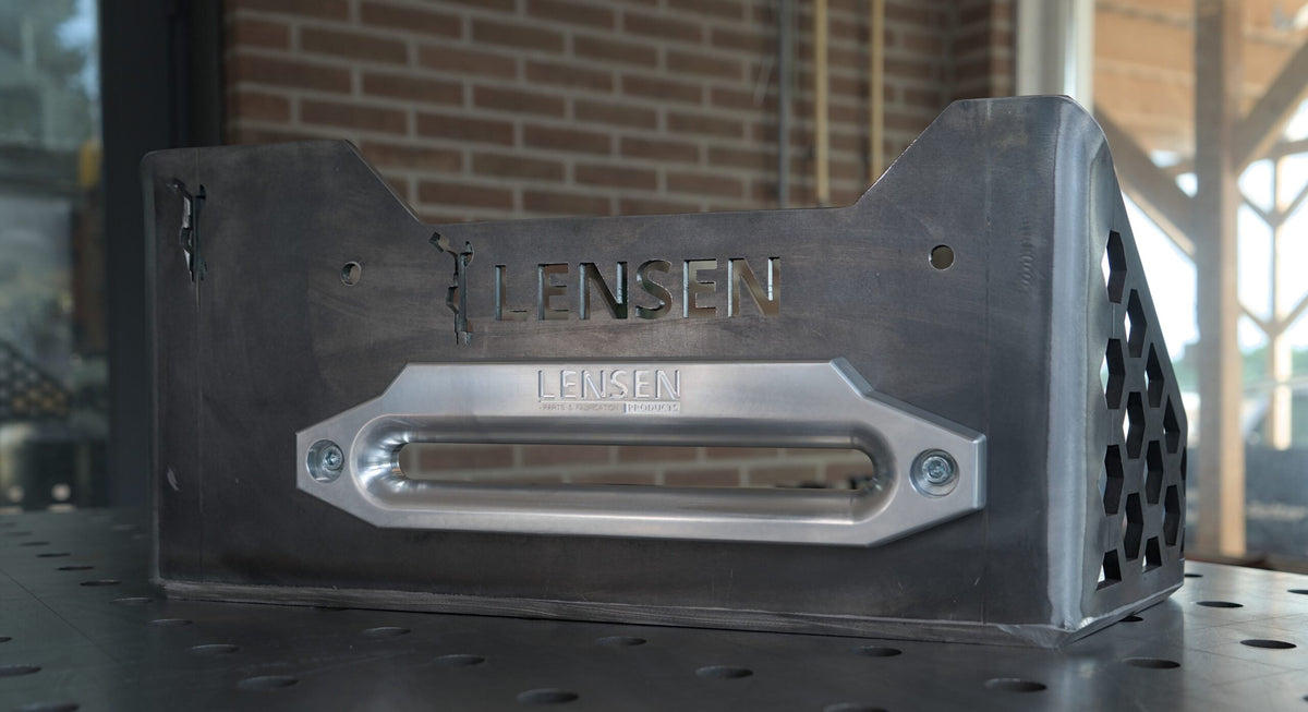 Lierplaat voor Warn 8274 met 114 mm langere trommel, foto 4