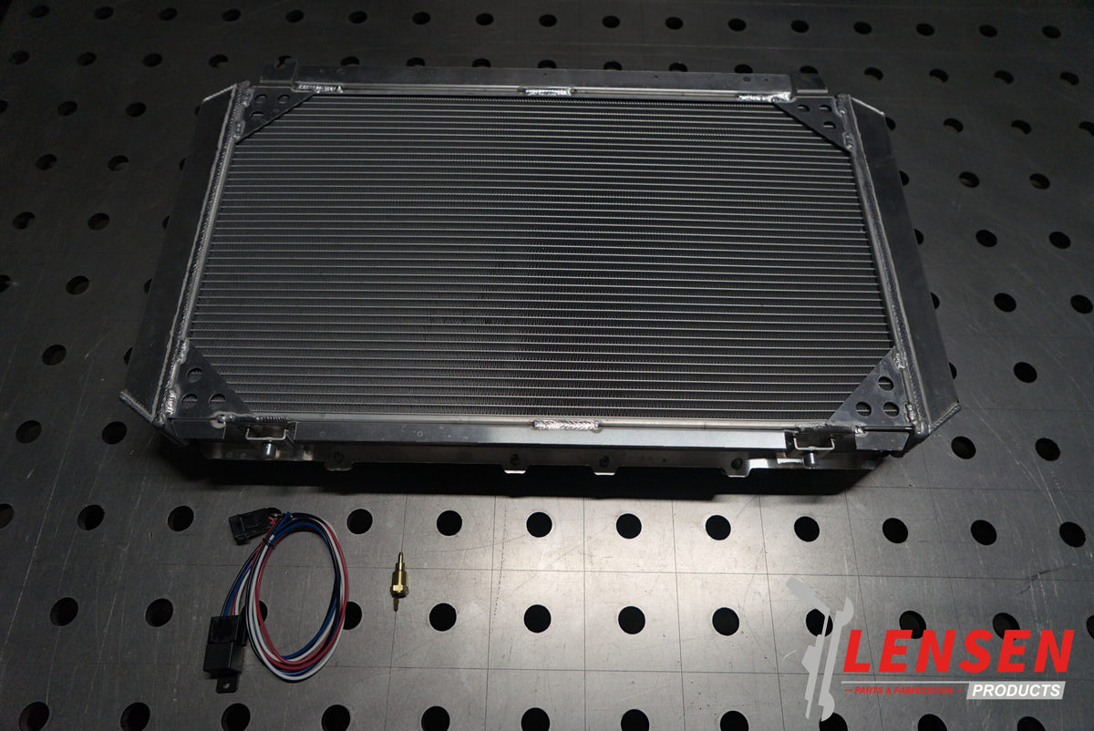 Aluminium radiateur voor Nissan Patrol Y60 (GQ) 2.8 en 4.2, foto 4