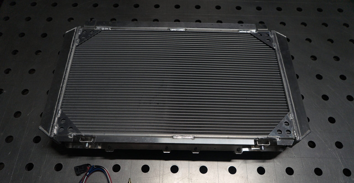 Aluminium radiateur voor Nissan Patrol Y60 (GQ) 2.8 en 4.2, foto 4