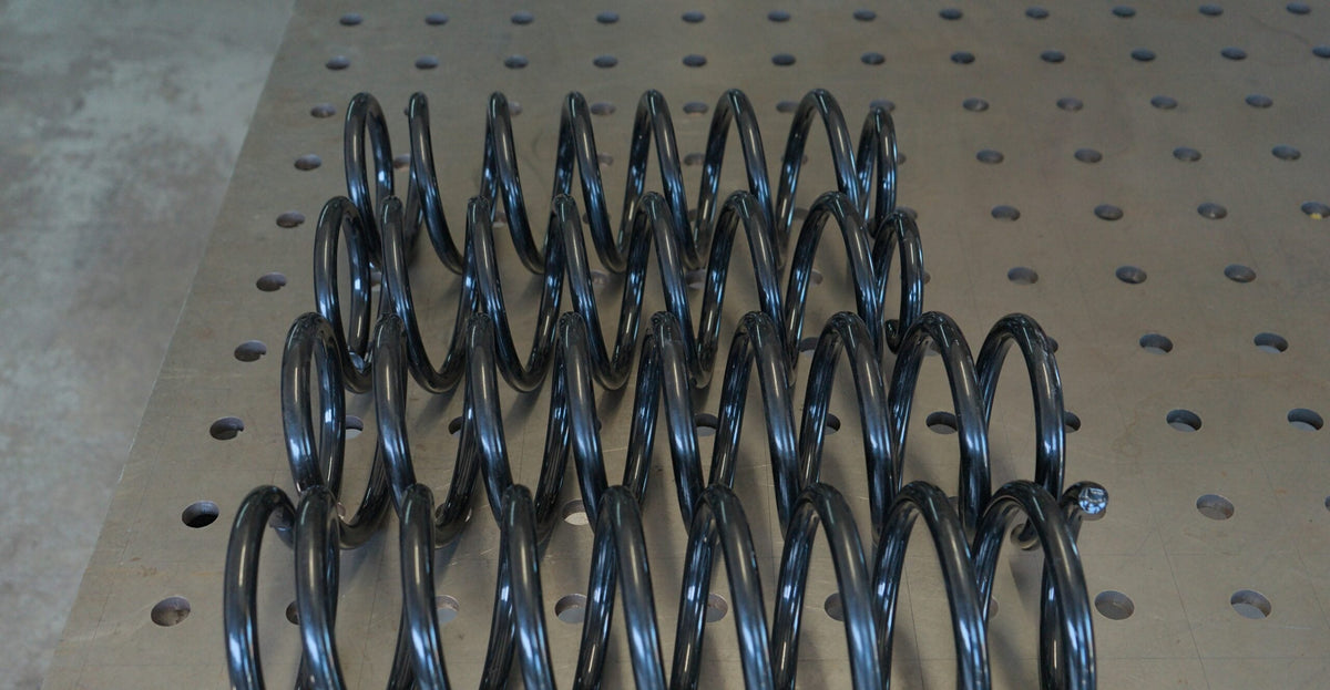 Spiraalveren set heavy duty voor Nissan Patrol Y60 en Y61, foto 6