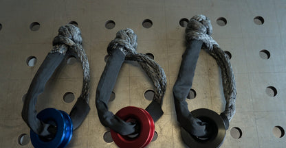 Soft shackle met snatch ring, lichtgewicht bergingsset