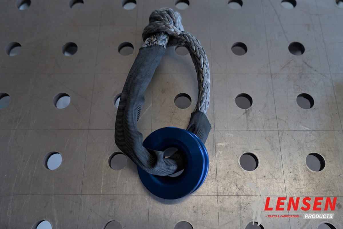 Soft shackle met snatch ring, lichtgewicht bergingsset, foto 2