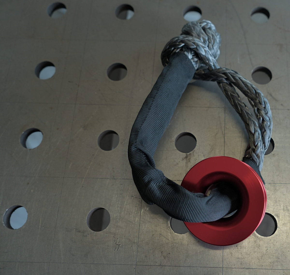 Soft shackle met snatch ring, lichtgewicht bergingsset, foto 3