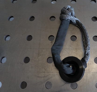 Soft shackle met snatch ring, lichtgewicht bergingsset, foto 4