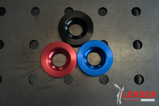 Aluminium snatch ring 11.000 kg voor soft shackle en synthetisch liertouw