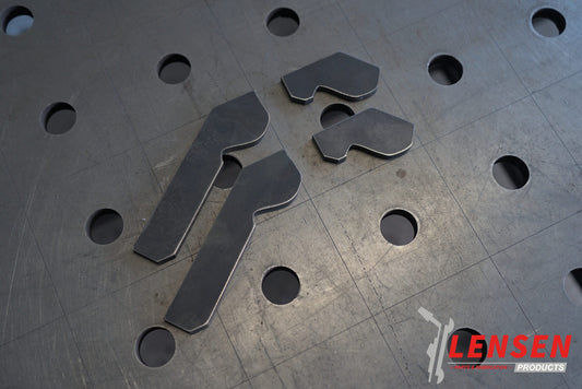 Fuseekogel versterkingsset (laskit) voor Nissan Patrol Y60 en Y61 vooras