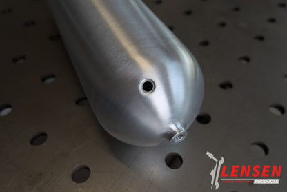 Aluminium luchttank 11,3 liter (3 gallon) met 1/4 inch NPT aansluitingen, foto 4