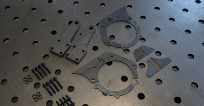 Montageset hydraulische besturing voor Nissan Patrol Y60 en Y61 assen
