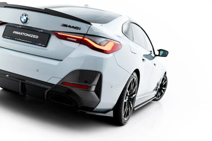 Maxton Design Rear Side Splitters V.4, BMW M440i Gran Coupe G26