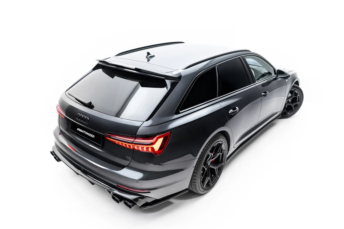 Maxton Design Spoiler Cap, Audi A6 / A6 Allroad / A6 S-line / S6 Avant C8 / C8 facelift