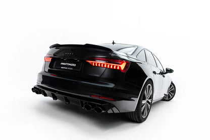 Maxton Design Spoiler Cap, Audi A6 / A6 S-line Sedan C8 / C8 facelift