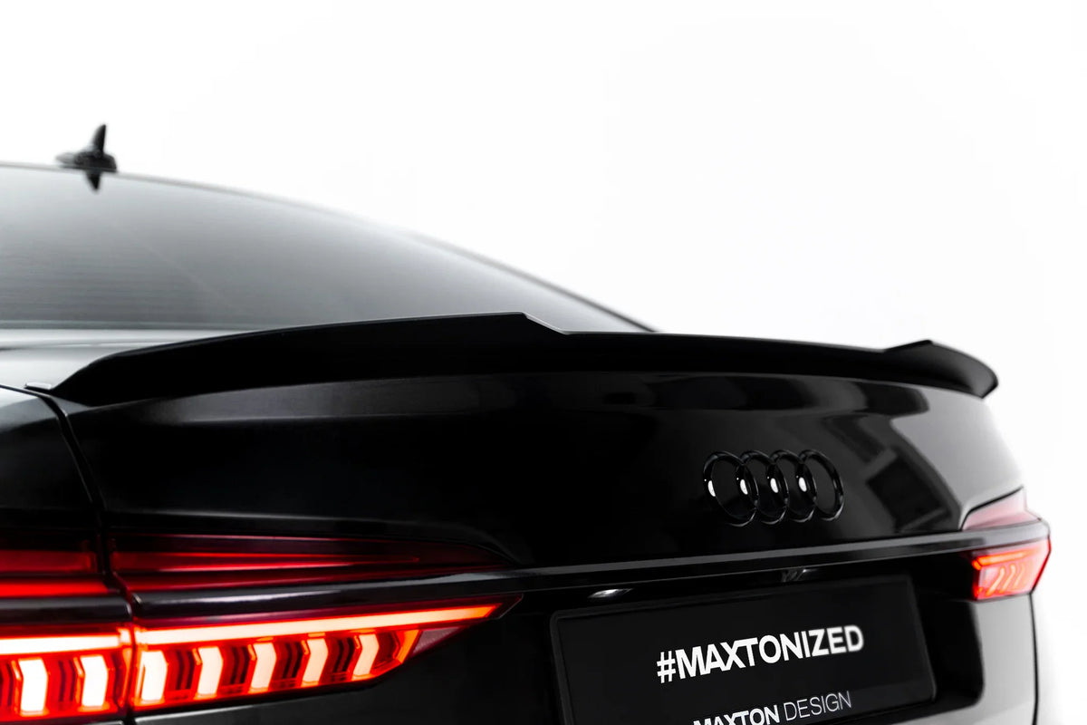 Maxton Design Spoiler Cap, Audi A6 / A6 S-line Sedan C8 / C8 facelift