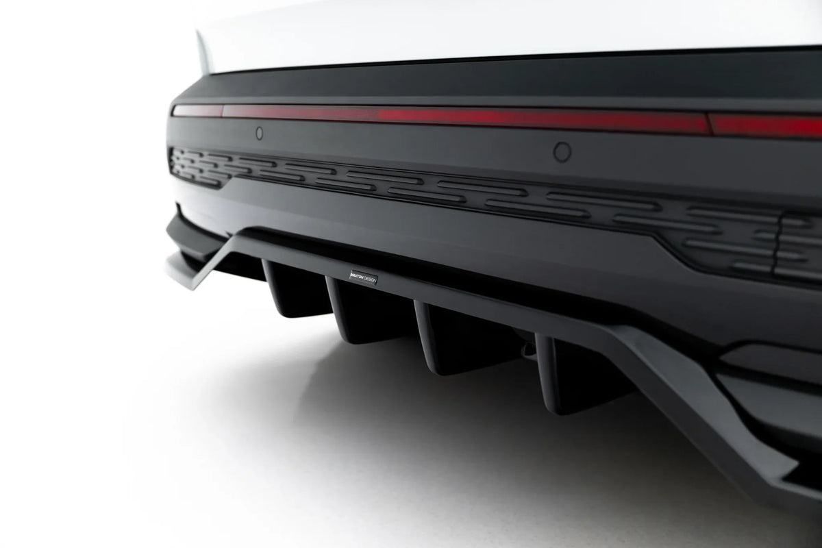 Maxton Design Rear Splitter (with vertical bars), Skoda Elroq RS Mk1