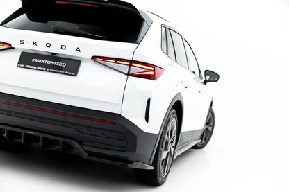 Maxton Design Rear Splitter (with vertical bars), Skoda Elroq RS Mk1