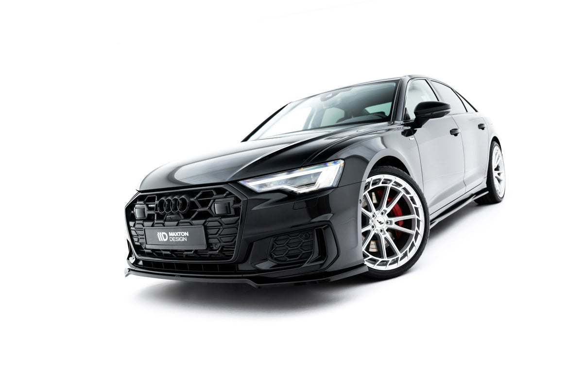Maxton Design Front Splitter, Audi A6 S-line / S6 C8 / C8 facelift