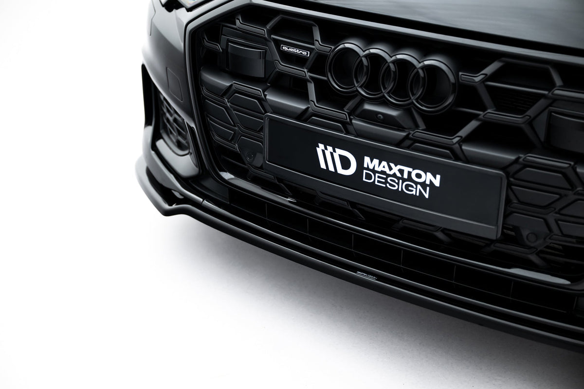 Maxton Design Front Splitter, Audi A6 S-line / S6 C8 / C8 facelift
