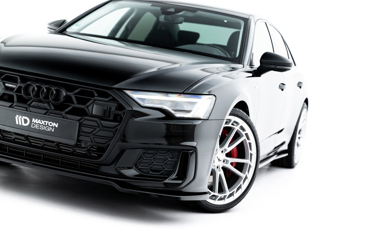Maxton Design Front Splitter, Audi A6 S-line / S6 C8 / C8 facelift
