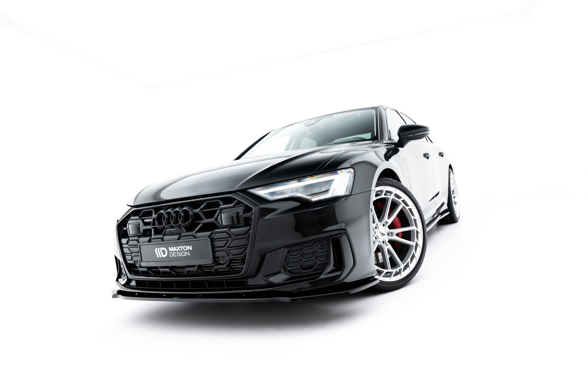 Maxton Design Front Splitter, Audi A6 S-line / S6 C8 / C8 facelift