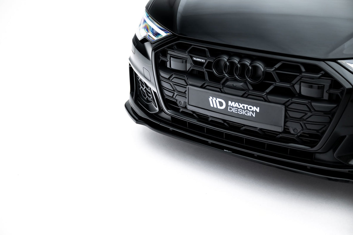 Maxton Design Front Splitter, Audi A6 S-line / S6 C8 / C8 facelift
