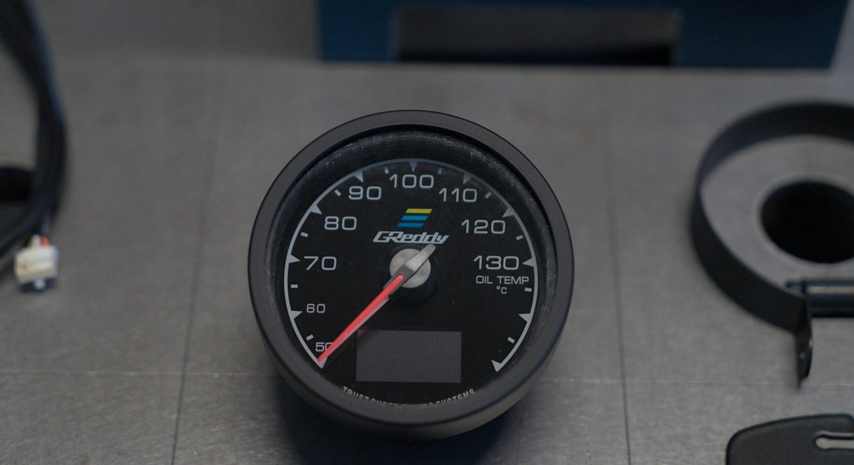 GReddy meter olietemperatuur