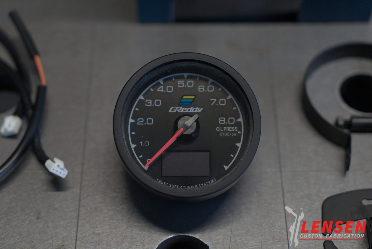 GReddy meter oliedruk