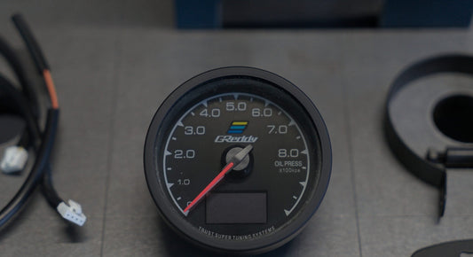 GReddy meter oliedruk