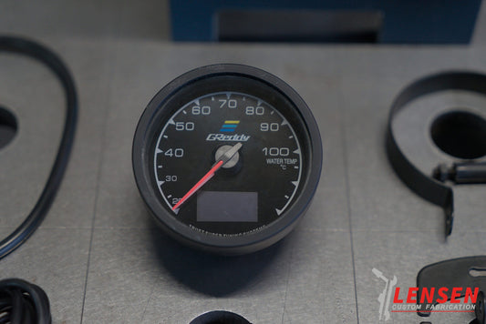 GReddy meter watertemperatuur