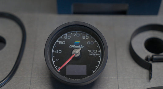GReddy meter watertemperatuur
