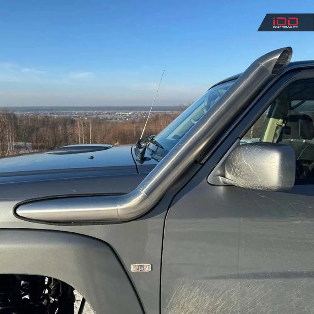 RVS snorkel 4 inch voor Nissan Patrol Y61, foto 10