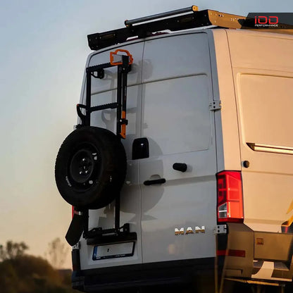 Aluminium ladder voor Volkswagen Crafter en MAN TGE, foto 3