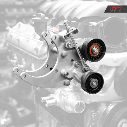 Hoge aircocompressorbeugel voor GM LS1, LS2 en LS3 motor, foto 7