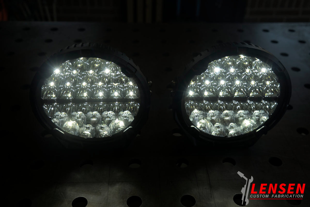 LED verstraler rond 9 inch, foto 7
