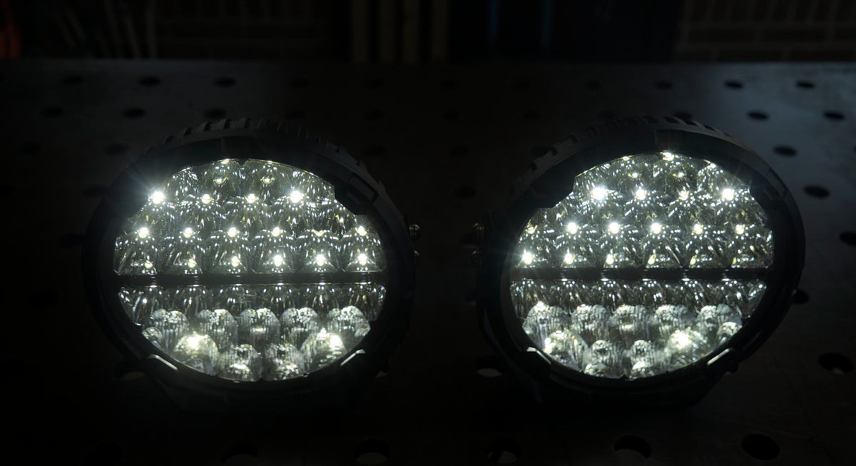 LED verstraler rond 9 inch, foto 7