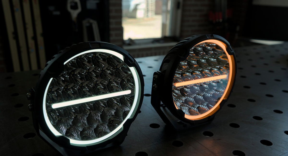 LED verstraler rond 9 inch
