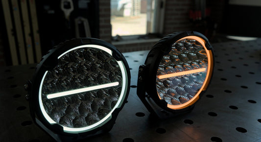 LED verstraler rond 9 inch