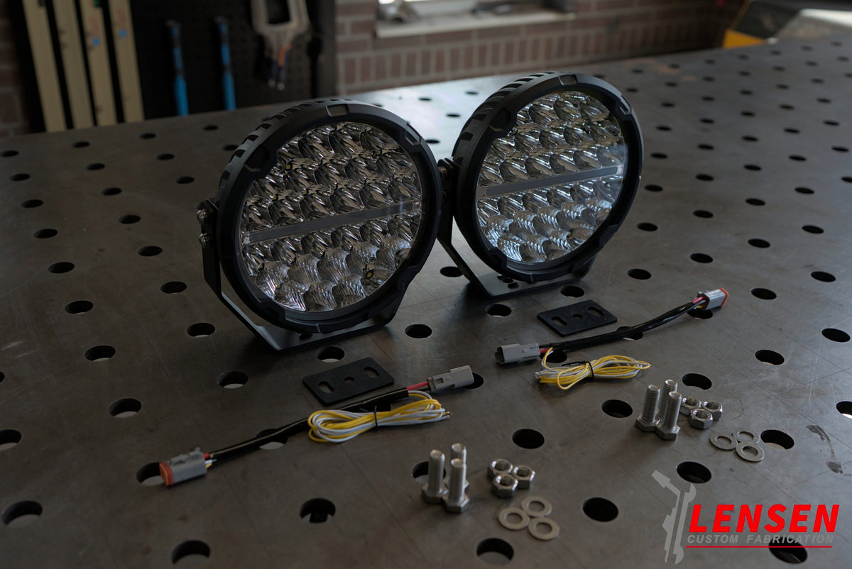 LED verstraler rond 9 inch, foto 10
