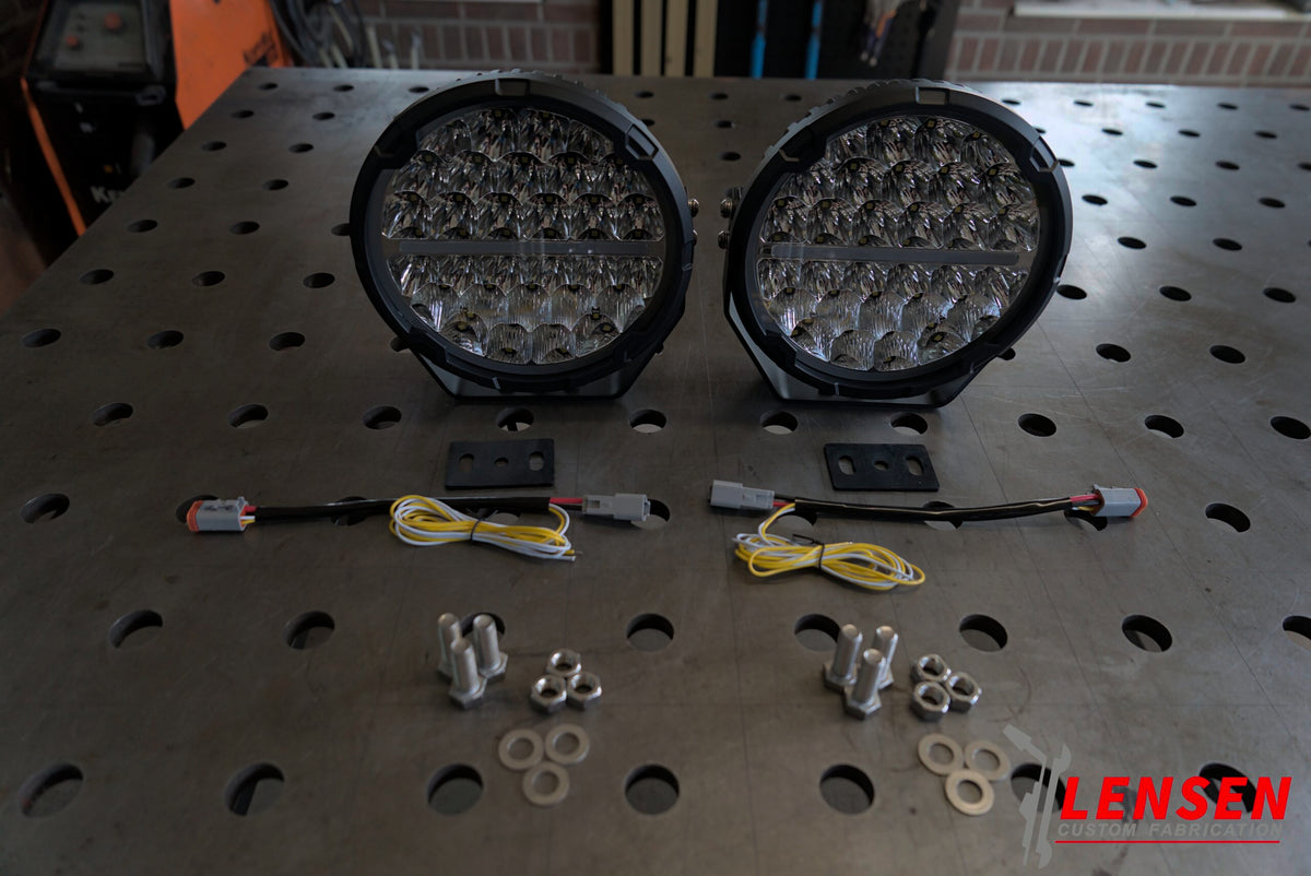 LED verstraler rond 9 inch, foto 2