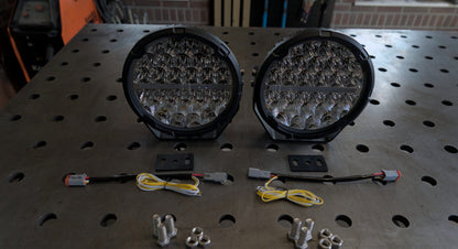 LED verstraler rond 9 inch, foto 2