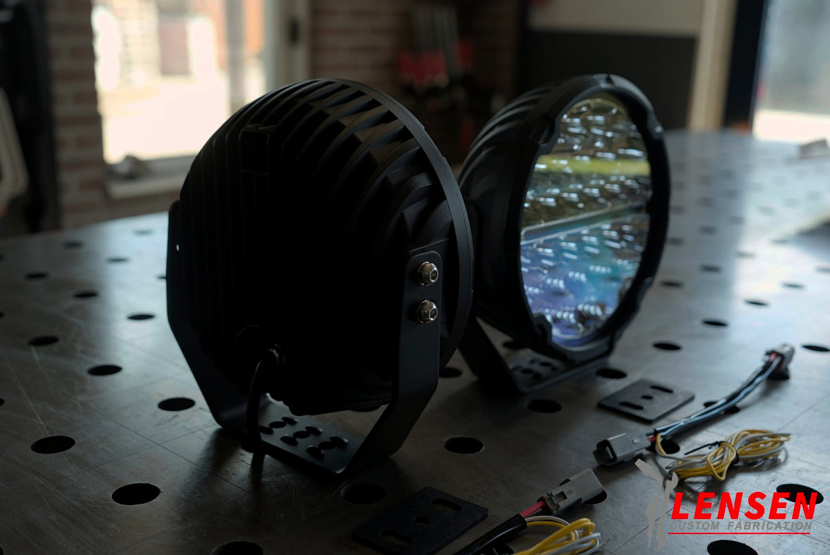LED verstraler rond 9 inch, foto 3
