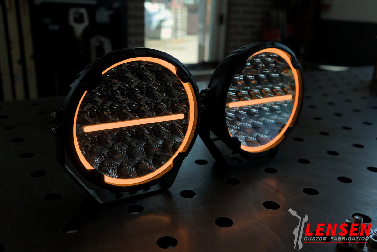 LED verstraler rond 9 inch, foto 5